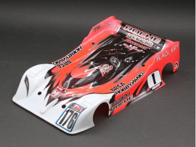 Black Art - BA006 0.5mm Flared Type Bodyshell (NO WINDOW MASKS) (BA006-FL)