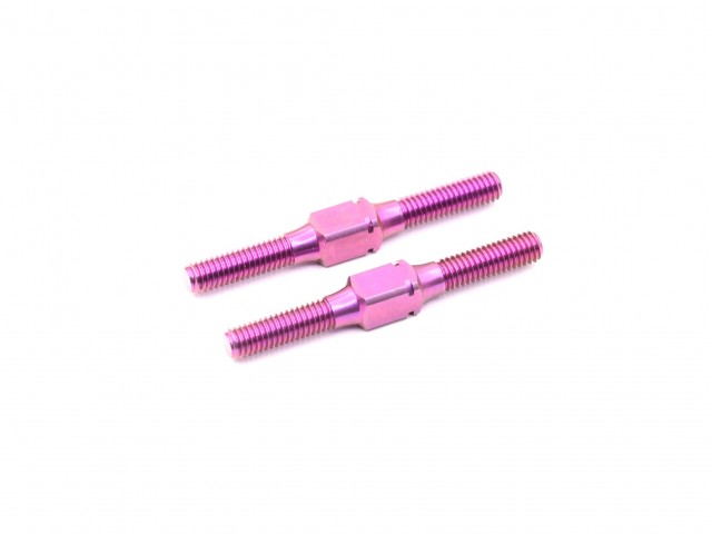 Destiny - M3x30mm Turnbuckle, Titanium, Purple Color (D54008)