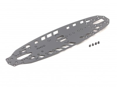 Destiny - DTY-10 Aluminum Flex Main Chassis, 2.0mm (V2) (O10488)