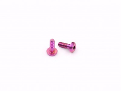 Destiny - M3x9mm Ti Motor Screw, Purple Color, 2 pcs, Pancar (D50014)