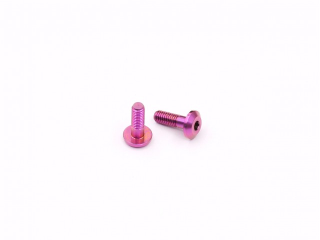 Destiny - M3x9mm Ti Motor Screw, Purple Color, 2 pcs, Pancar (D50014)