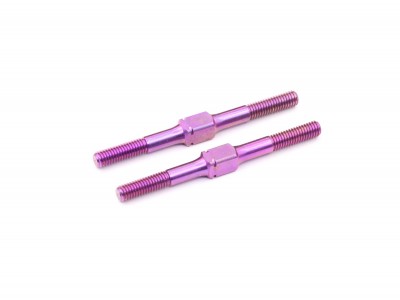 Destiny - M3x39mm Turnbuckle, Titanium, Purple Color (D54007)