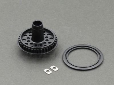 Destiny - Front Lightweight Spool Center Holder with 38T Pulley (V2), included spacers (D10358)