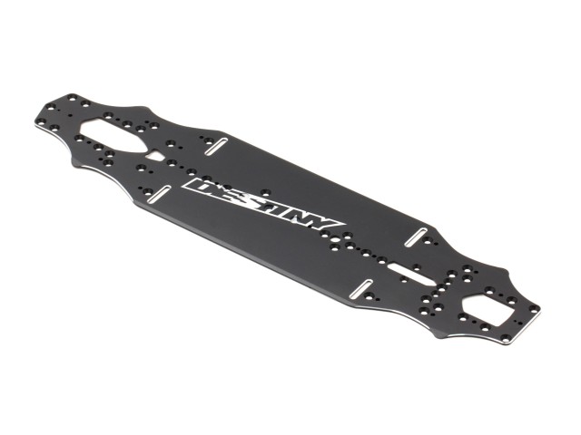 Destiny - RX-10SR Aluminum Main Chassis, Solid Version (7075-T6) (O10203)