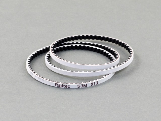 Radtec - Low Friction White Front Drive Belt (S3M516) for Stock (BD8SV/Destiny) (BEL-10004)