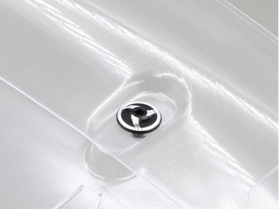 Radtec - Aluminum Rear Wing Support with 2mm Hex (S), Black (Fit Zoo) (BA-10028)