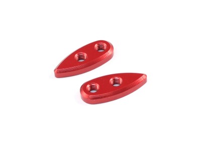 Radtec - Aluminum Multiple TC Rear Wing Mount, Red (BA-10020)