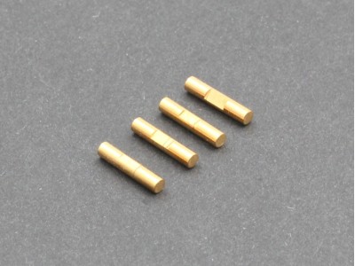 Radtec - 2x10mm Shaft Pin with Lock Slot, Titanium Coated, 4 pcs (PDJ-10011)