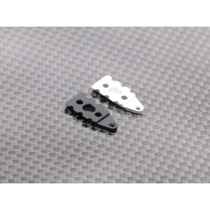 Radtec - Mini-Z MR-03/04 Aluminum T-Plate Holder, Silver (PC-20014S)