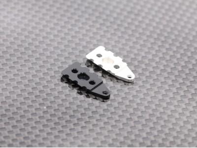 Radtec - Mini-Z MR-03/04 Aluminum T-Plate Holder, Black (PC-20014K)