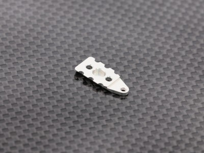 Radtec - Mini-Z MR-03/04 Aluminum T-Plate Holder, Silver (PC-20014S)