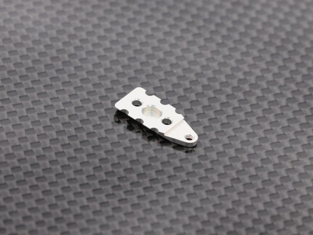 Radtec - Mini-Z MR-03/04 Aluminum T-Plate Holder, Silver (PC-20014S)