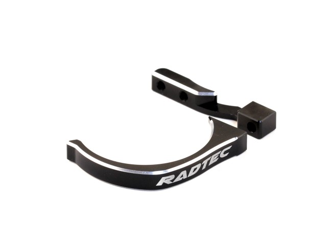 Radtec - 30mm & 40mm Aluminum Motor Cooling Fan Mount V2, Black (MA-10019)