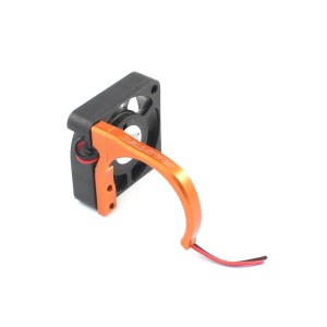 Radtec - 30mm & 40mm Aluminum Motor Cooling Fan Mount, Black (MA-10001)