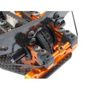 Radtec - T4-14 Aluminum F/R Roll Bar Center Holder, 2 pcs (XR-10009)