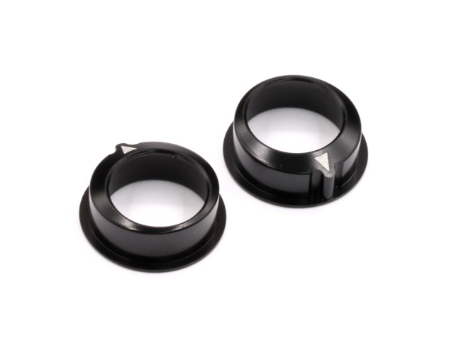 Radtec - Aluminum Front and Rear Differential Adjustment Bearing Hub, Black, 2 pcs (XR-10037)