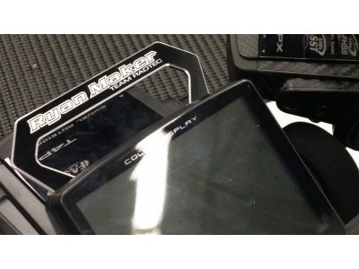 Radtec - Aluminum Large Handle for Futaba 4PX, Light Blue (RA-10003)