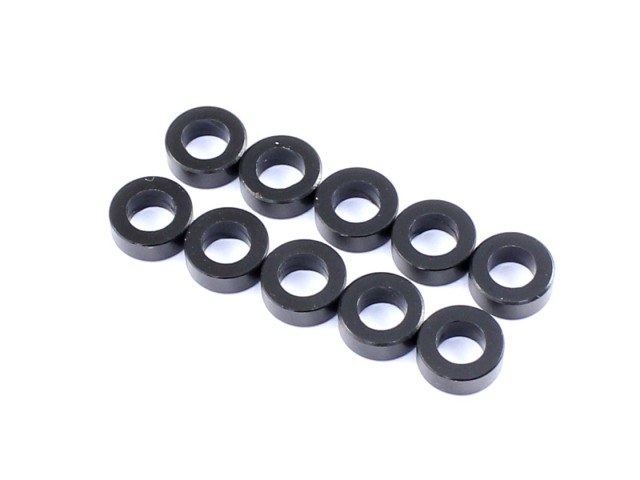 Roche - Aluminium Spacer 3x5.5x2mm, Black, 10 pcs (510024K)