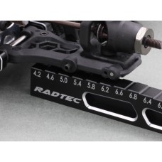Radtec - Ultra-Fine Chassis Droop Gauge (4.0-6.8mm) for Touring Car (AC-20005)