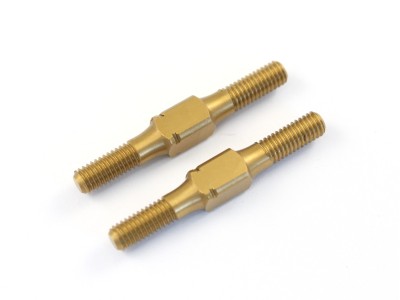 Radtec - M3x26mm Hard Coated Aluminum Turnbuckle, 2 pcs (TUB-10002)