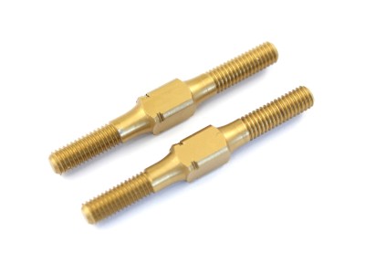 Radtec - M3x30mm Hard Coated Aluminum Turnbuckle, 2 pcs (TUB-10003)