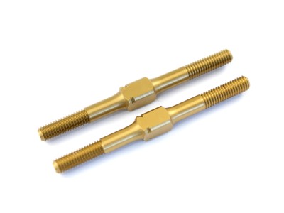 Radtec - M3x39mm Hard Coated Aluminum Turnbuckle, 2 pcs (TUB-10004)