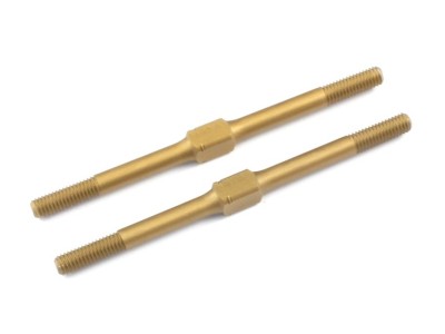 Radtec - M3x52mm Hard Coated Aluminum Turnbuckle, 2 pcs (TUB-10006)