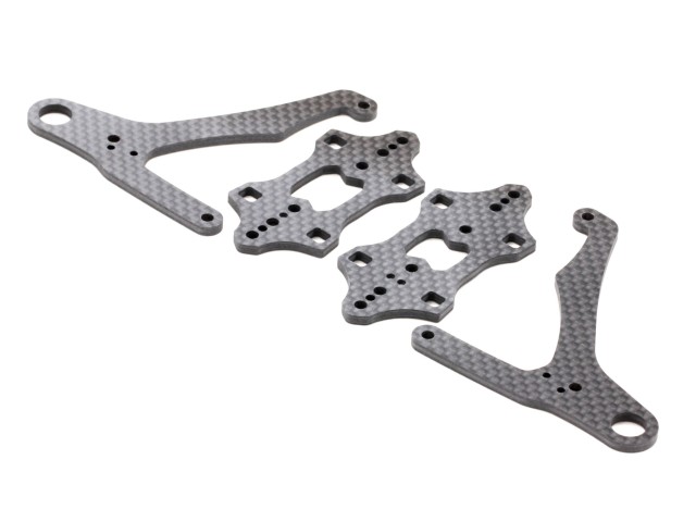 Roche - Rapide F1 EVO Graphite Front Arm Set (+2mm) (320170)