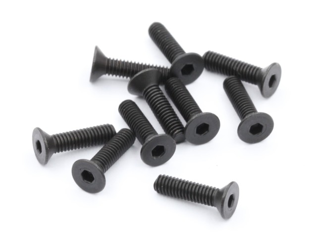 Roche - M2.5x10mm Flathead Screw, 10 pcs (530077)