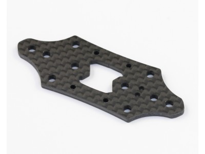 Roche - Rapide F1-16 Graphite Front Arm Mount Plate (A), (3/6 deg) (320069)