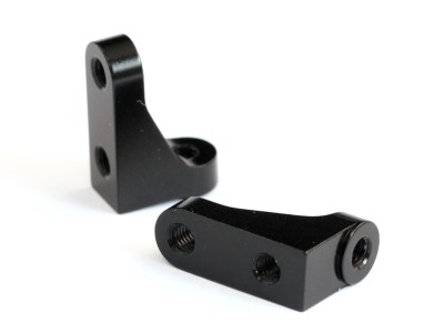 Roche - Rapide P10 Aluminum Servo Mount, Black (210025)