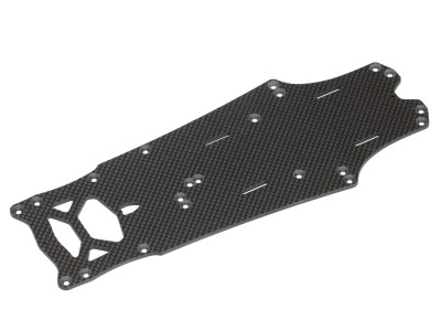 Roche - Rapide P10 2.5mm Graphite Main Chassis (220016)
