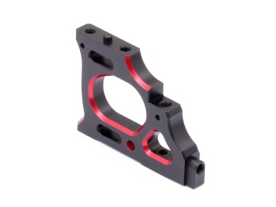 Roche - Rapide P10W EVO2 Aluminum Motor Mount / Rear Bulkhead (2mm Lower Axle) (210253)