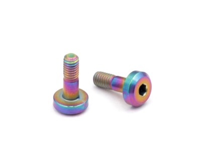 Roche - M3x9mm Ti Motor Screw, Rainbow Color, 2 pcs (550066)