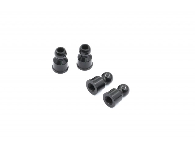 Roche - Aluminum 4.3x7mm Ballstud, 4 pcs (310287)