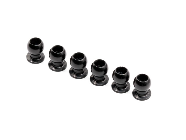 Roche - Aluminium 4.8x6mm Ballstud, Reinforced, 6 pcs (310247)