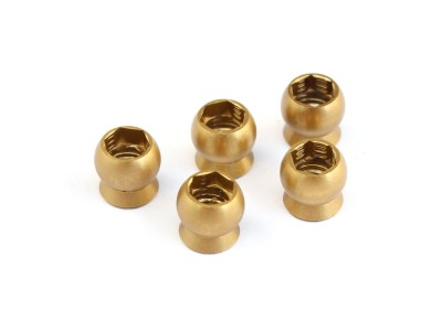 Roche - Rapide P12/P10/F1 Aluminum 5mm Pivot Ball, 5 pcs (310024)