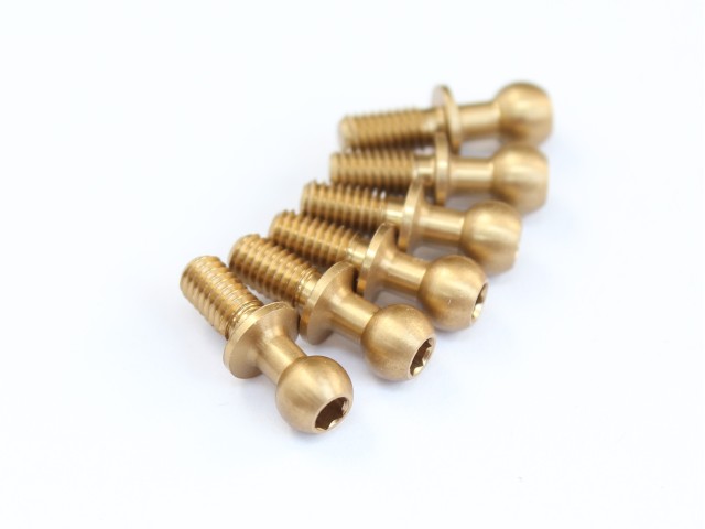 Roche - Aluminum 4.3x12.7mm Ballstud (310026)