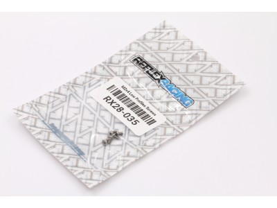 Reflex Racing - RX28 M2x4 Low Profile Head Screws (5pcs) (RX28-035)