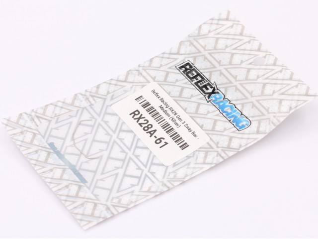 Reflex Racing - RX28 Gen 3 Sway Bar - Medium (Silver) (RX28A-61)