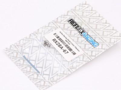 Reflex Racing - RX28 3.5mm Titanium Ball End, 4 pcs (RX28A-67)