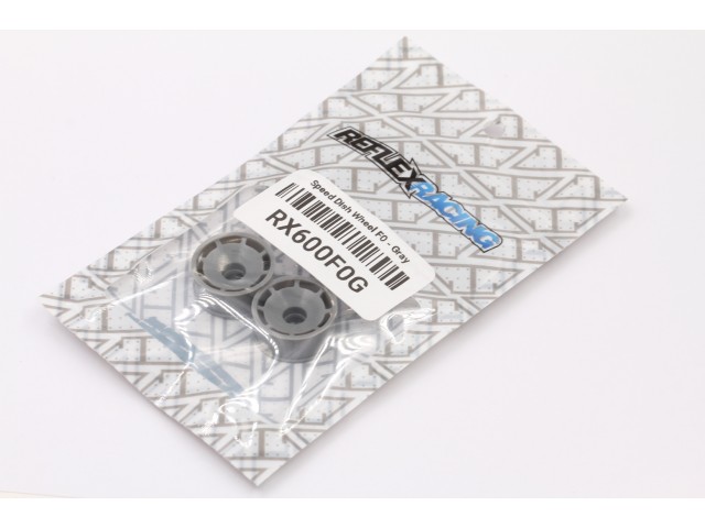 Reflex Racing - Speed Dish Wheel Front - 0 offset (Gray) (RX600F0G)