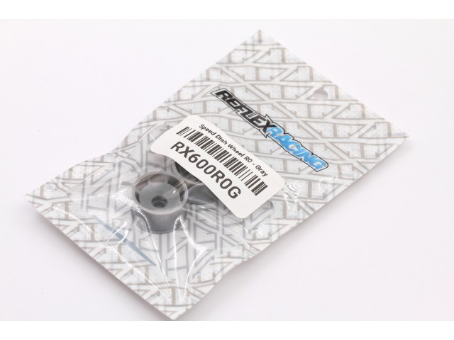 Reflex Racing - Speed Dish Wheel Rear + 0 Offset (Gray) (RX600R0G)