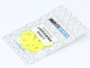 Reflex Racing - Speed Dish Side Wall Plate Set (22.0,22.2,22.4,22.6) - Yellow (RX601Y)