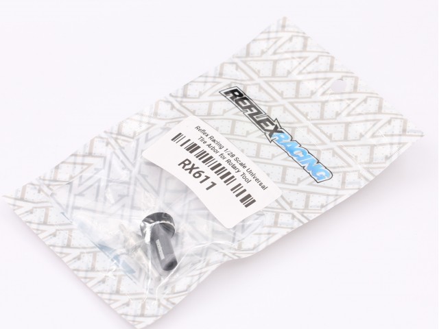 Reflex Racing - 1/28 Scale Universal Tire Arbor for Rotary Tool (RX611)