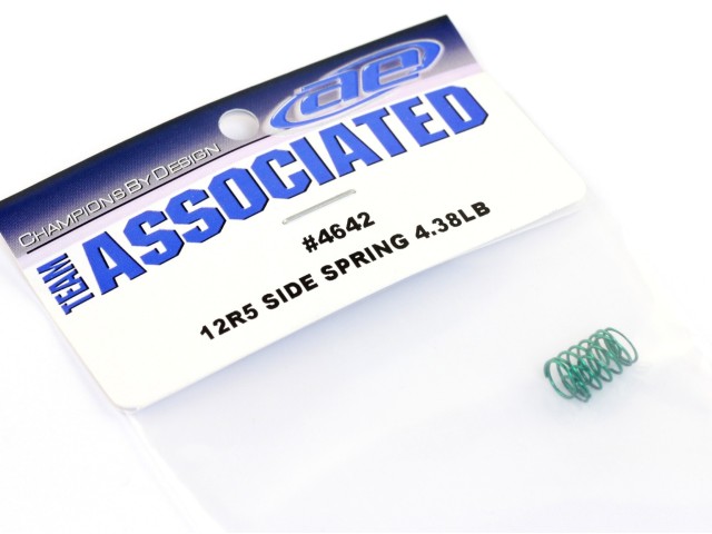 Team Associated - Side Spring 4.38LB, Green (AS-4642)
